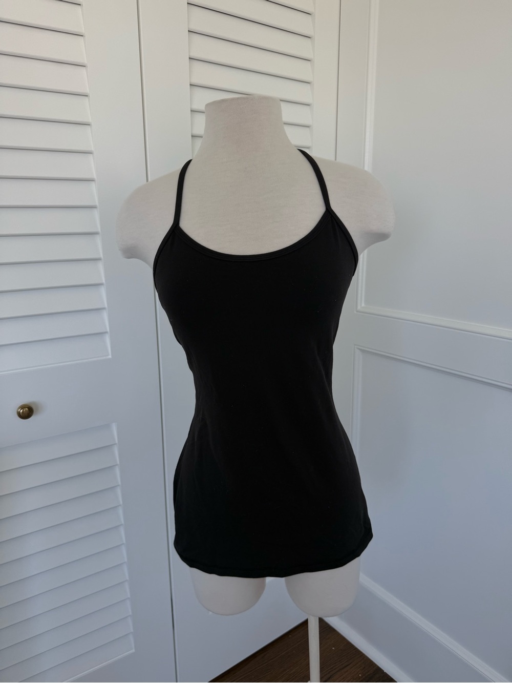 lululemon athletica Black Slim Racerback Tank